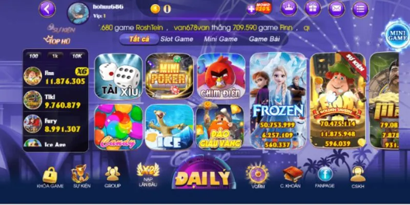 Cổng Game nổ hũ uy tín - Thần Quay Club