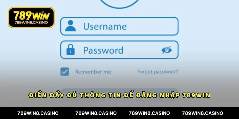 Điền đầy đủ thông tin để đăng nhập KO66
